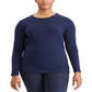 Ralph Lauren Women's Stretch Long Sleeve Tee Blue Size 2X