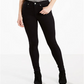 Levi's Women's Mile High Super Skinny Jeans Black Size 26