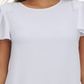 Calvin Klein Women's Ruffled Short Sleeve Blouse White Size X-Large