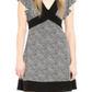 Michael Kors Women's Cheetah Print Fit Flare Dress Gray Size Large