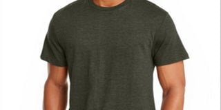 Alfani Men's Crewneck Undershirt Green Size L