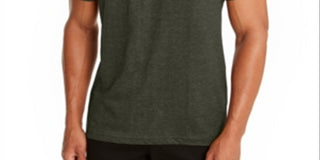 Alfani Men's Crewneck Undershirt Green Size L