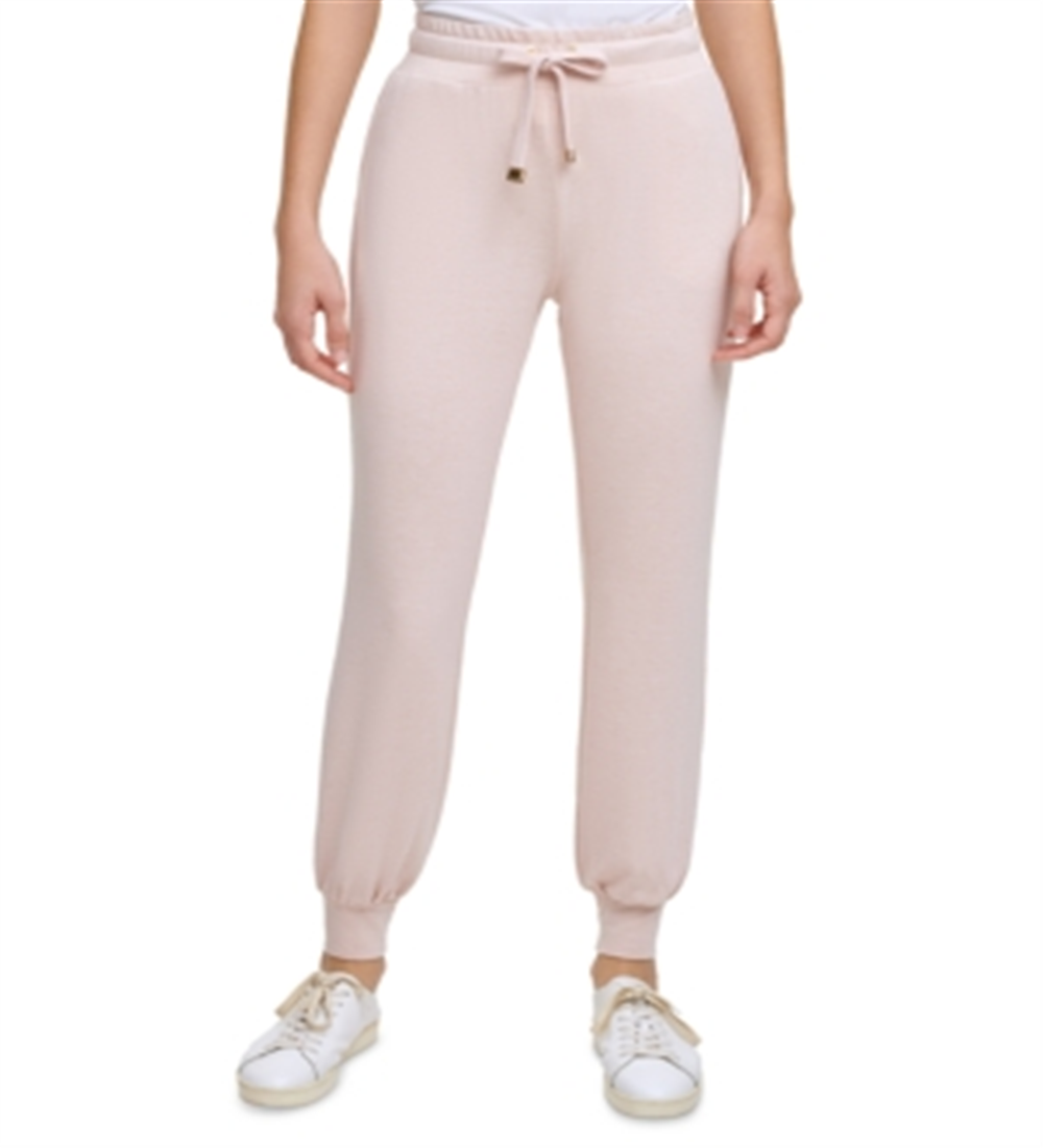 Calvin Klein Women's Jogger Stretch Sweatpants Pink Size X-Small