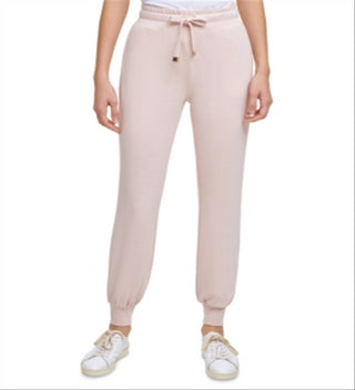 Calvin Klein Women's Jogger Stretch Sweatpants Pink Size X-Small