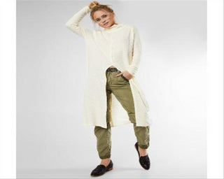 Free People Women's Work It Tunic Top White Size Large