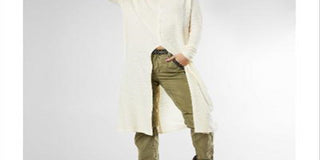 Free People Women's Work It Tunic Top White Size Large