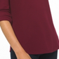 Michael Kors Women's Waffle Knit Lace up Front Top Red Size Large