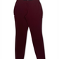 INC International Concepts Women's Stretch Solid Skinny Pants Red Size 8