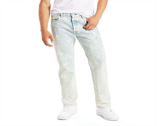 Levi's Men's 501 Original Fit Stretch Jeans Blue Size 31X32