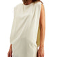 Alfani Women's Solid Sleeveless Jewel Neck Top BlackSize Small