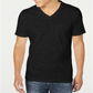 INC International Concepts Men's V Neck Pocket T-Shirt Black Size S
