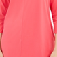 Alfani Women's Coral 3/4 Sleeve Jewel Neck Top Pink Size X-Large