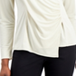 Alfani Women's Wrap-Style Top White Size XX-Large