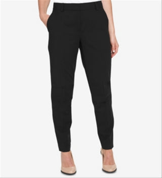 DKNY Women's Essex Pants Black Size 12 Petite