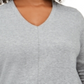 Karen Scott Women's V Neck Sweater Gray Size 0X