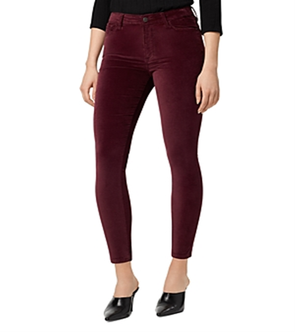 Sanctuary Women's Velvet Slimming Skinny Jeans Purple Size 24