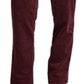 Polo Ralph Lauren Men's Stretch Classic Fit Corduroy Pants Red Size 42X30