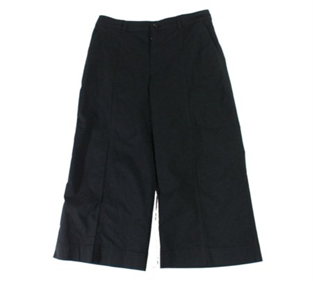 Ralph Lauren Women's Cropped Stretch Pants Black Size 6