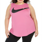 Nike Women's Training Tank Top Pink  Size 3XL