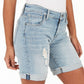 Kut From The Kloth Women's Catherine Boyfriend Jean Shorts Blue Size 4