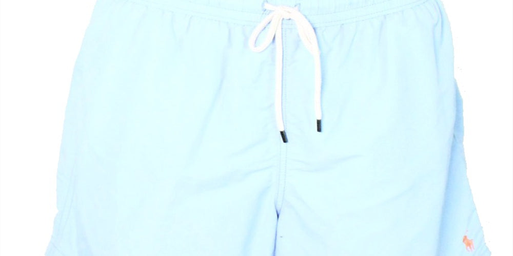 Polo Ralph Lauren Men's Swimwear Mint Drawstring Trunks Blue Size XX-Large