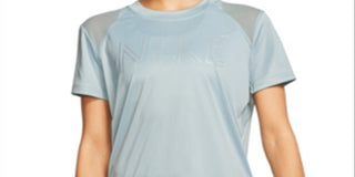 Nike Women's Top Blue Size X-Small