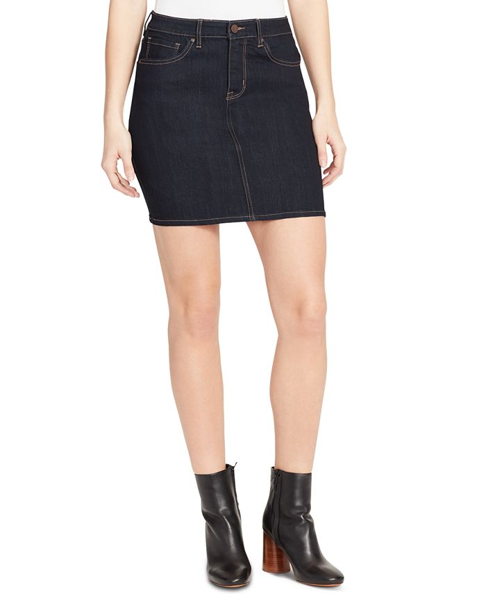 William Rast Women's Denim Mini Skirt Blue Size31