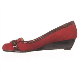 Bar III Women's S.C. Ester Low Pump Heels Red Size L