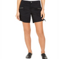 Style & Co Women's Zip Pocket Cargo Shorts Black Size 14