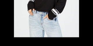 Love Tribe Junior's Mickey Mouse Graphic Hoodie Black Size L