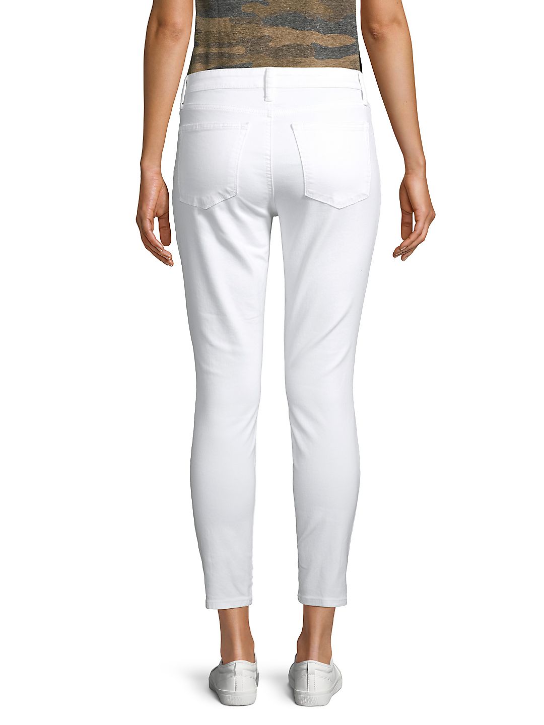 Lucky Brand Women's Ava Skinny Capri Jeans White Size 27