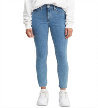 Levi's Women's 311 Shaping Skinny Polka Dot Jeans Blue Size 29x30
