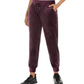Ideology Women's Velour Joggers Purple Size XL