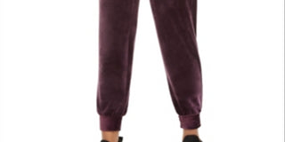 Ideology Women's Velour Joggers Purple Size XL