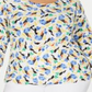 JM Collection Women's Plus Printed Jacquard Top White Size 0X