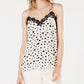 Bar III Women's Polka Dot Camisole Top White Size X-Small