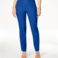 Charter Club Women's Cambridge Tummy Control Slim Leg Pants Blue Size 6 Petite