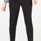 Le Suit Women's Birdseye One Button Pant Suit -Black Size 2 Petite