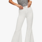 Free People Women's Just Float on Flare Jeans White Size 26