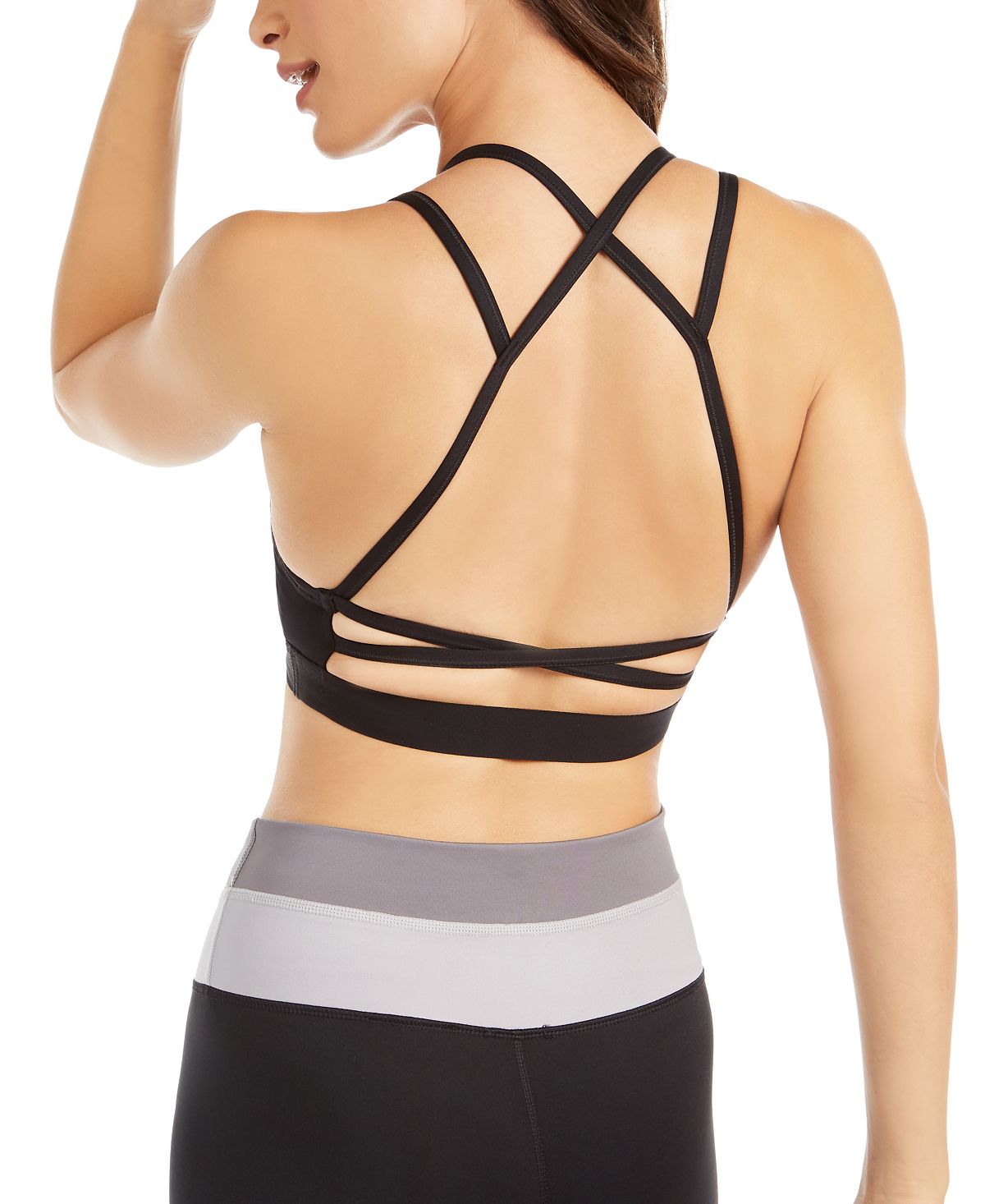 Nike Women's Dri fit Just Do It Mid Impact Sports Bra Black Size X-Large