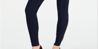 Hue Women's Original Smoothing Denim Leggings Black Size Small