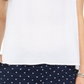 Style & Co Women's Ruffled Trim Flutter Sleeve Top White Size Petite