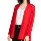 Alfani Women's Snap Sleeve Open Cardigan Red Size XXL