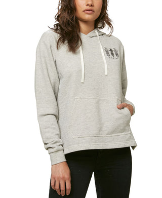 O'Neill Junior's Pineapple Graphic Print Hoodie Gray Size X-Large