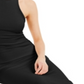 INC International Concepts Women's Ribbed Halter Dress Black Size Small