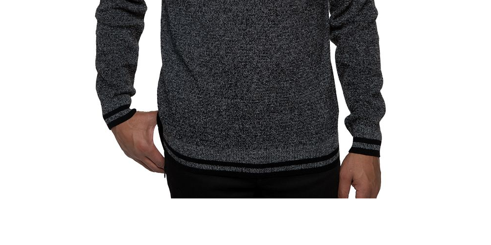 Kenneth Cole Men's Thermal Turtleneck Sweater Black Size M