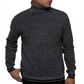 Kenneth Cole Men's Thermal Turtleneck Sweater Black Size M