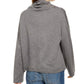 Eileen Fisher Women's Cowlneck Long Sleeve Top Gray Size Large