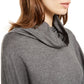 Eileen Fisher Women's Cowlneck Long Sleeve Top Gray Size Large