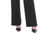 Calvin Klein Women's Flare Slit Wide Leg Pants Black Size 6
